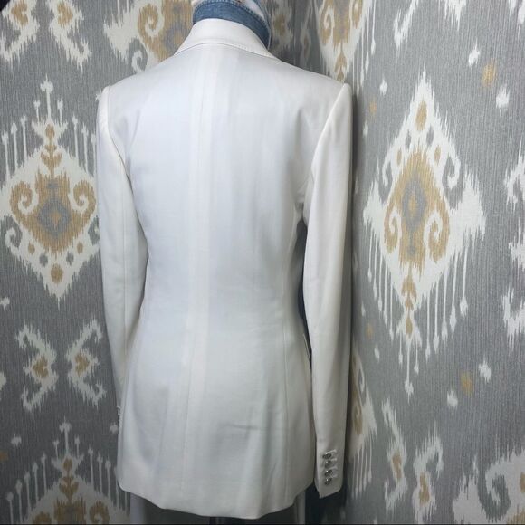 Ralph Lauren Collection ~ Ivory Stretch Wool Double Breasted Camden Blazer - Picture 13 of 16
